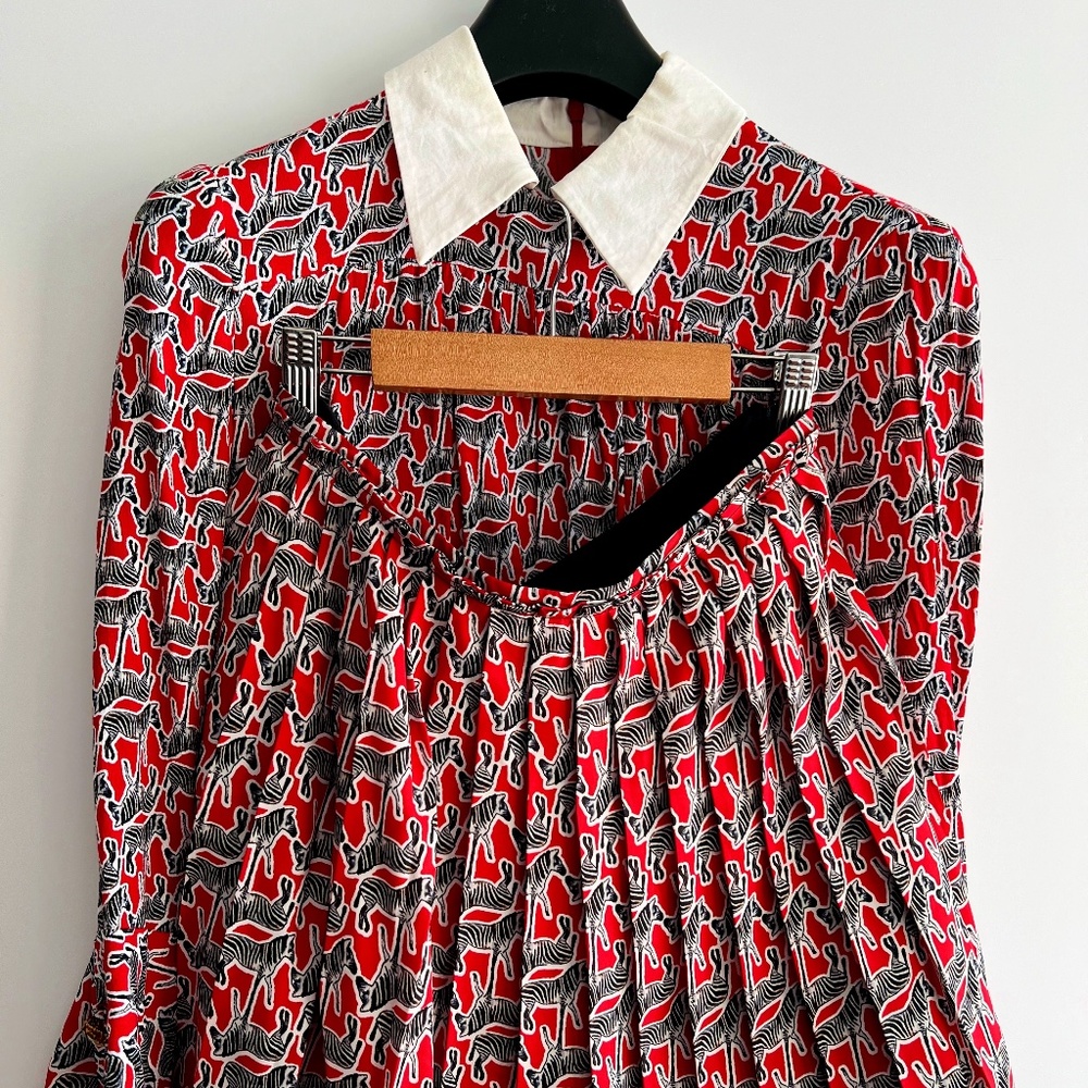 ZARA Women RED ZEBRA Matching SET